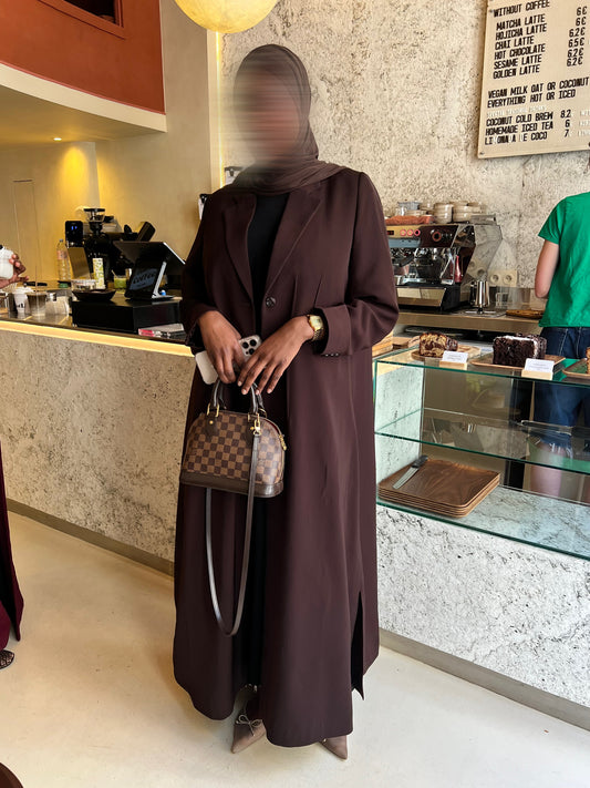 Abaya Blazer Brownie
